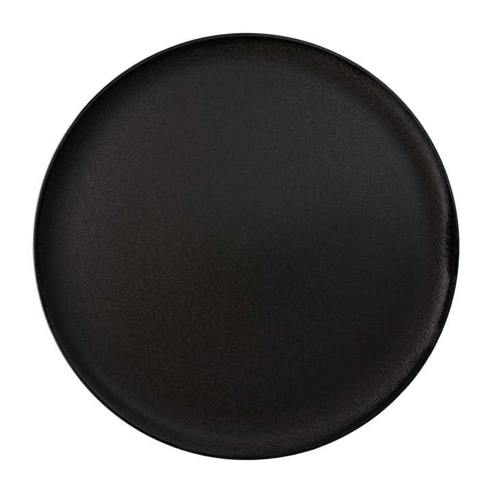 Raw tallrik Ø28 cm, Titanium black Aida
