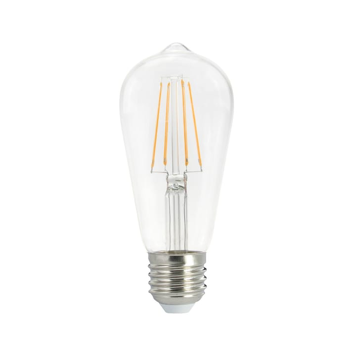 Airam Filament LED Edison ljuskälla, Klar-dimbar-4-filament e27-5w Airam
