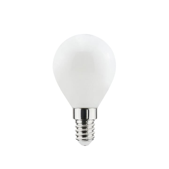 Airam Filament LED-klot E14 ljuskälla, opal, p45, dimbar Airam