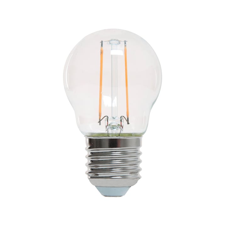 Airam Filament LED- klotlampa E27, klar, ej dimbar, 2,5w Airam