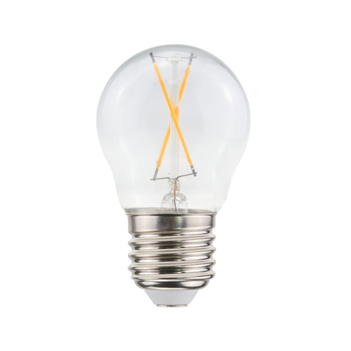 Airam Filament LED-klotlampa ljuskälla, klar, ej dimbar, 2-filament e27, 1w Airam