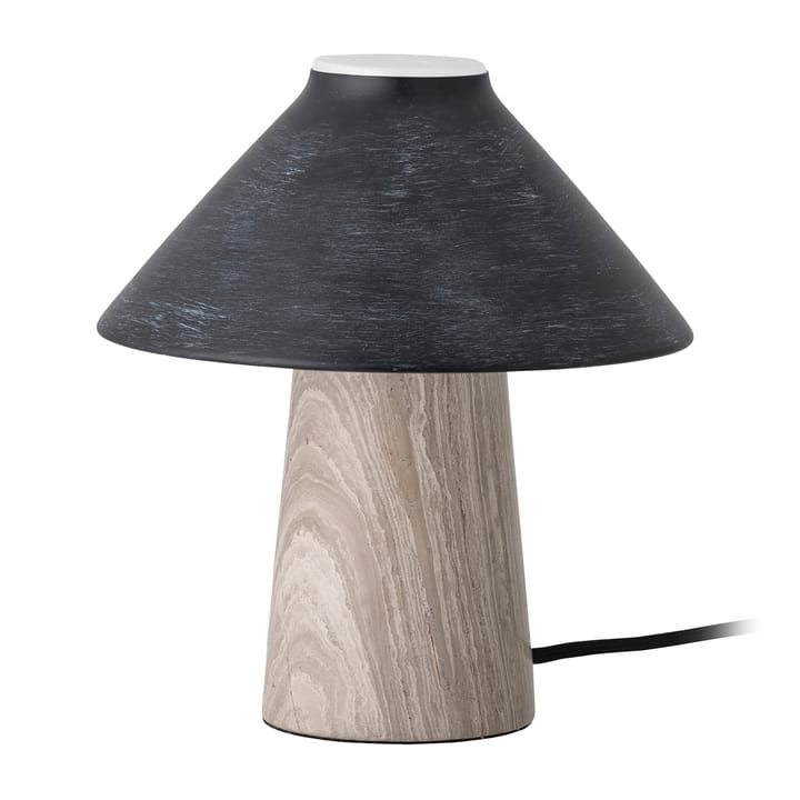 Emiola bordslampa Ø20x22 cm, Marmor-svart Bloomingville