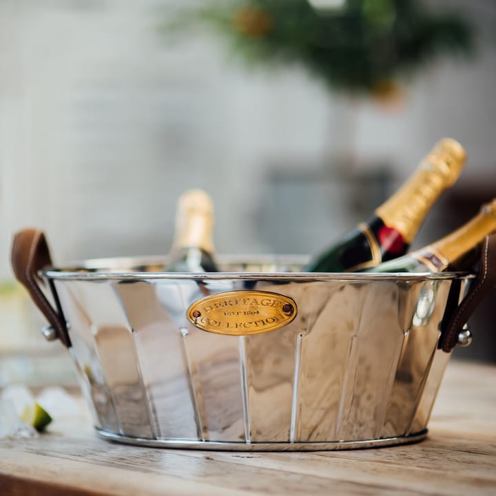 Heritage champagnekylare med läderhandtag, 30 cm Culinary Concepts