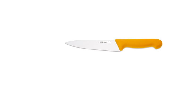 Geisser kockkniv-allkniv 16 cm, Gul Giesser