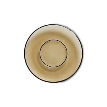 70's glassware kaffefat Ø10,6 cm 4-pack - Mud brown - HKliving