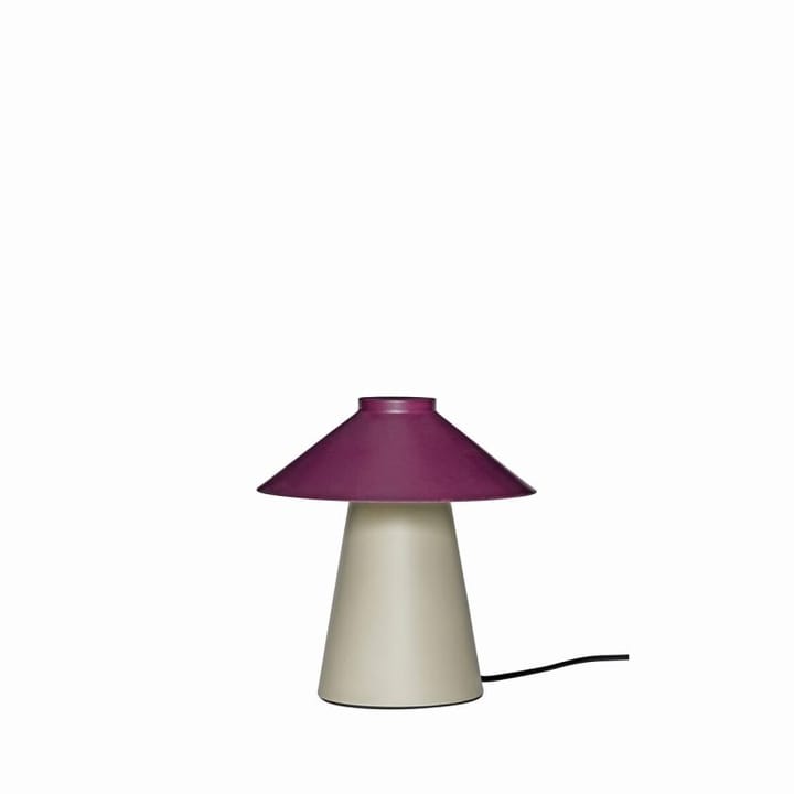 Chipper bordslampa Ø25 cm - Sand-burgundy - Hübsch