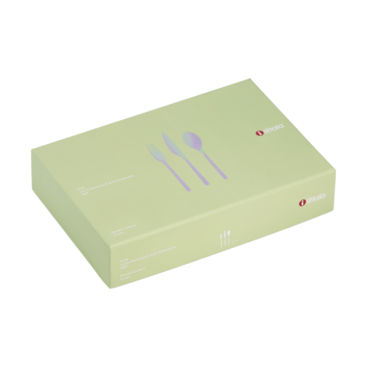 Artik dessertbestick giftbox 12 delar, Blank Iittala