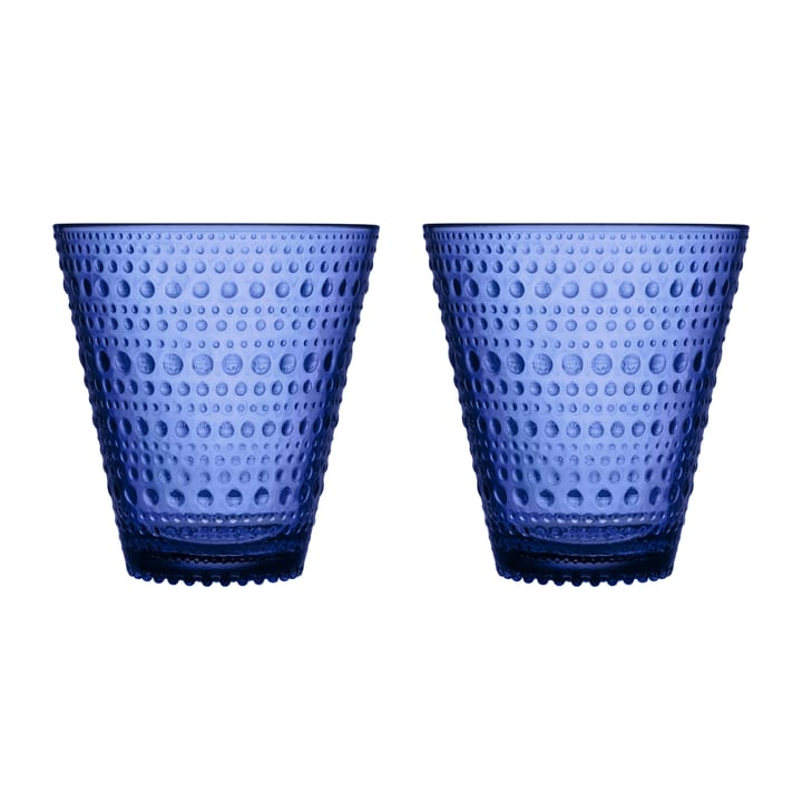 Kastehelmi glas 30 cl 2-pack, Ultramarinblå Iittala