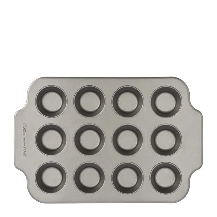 KitchenAid kak-/muffinsform - Rostfritt stål-grå - KitchenAid