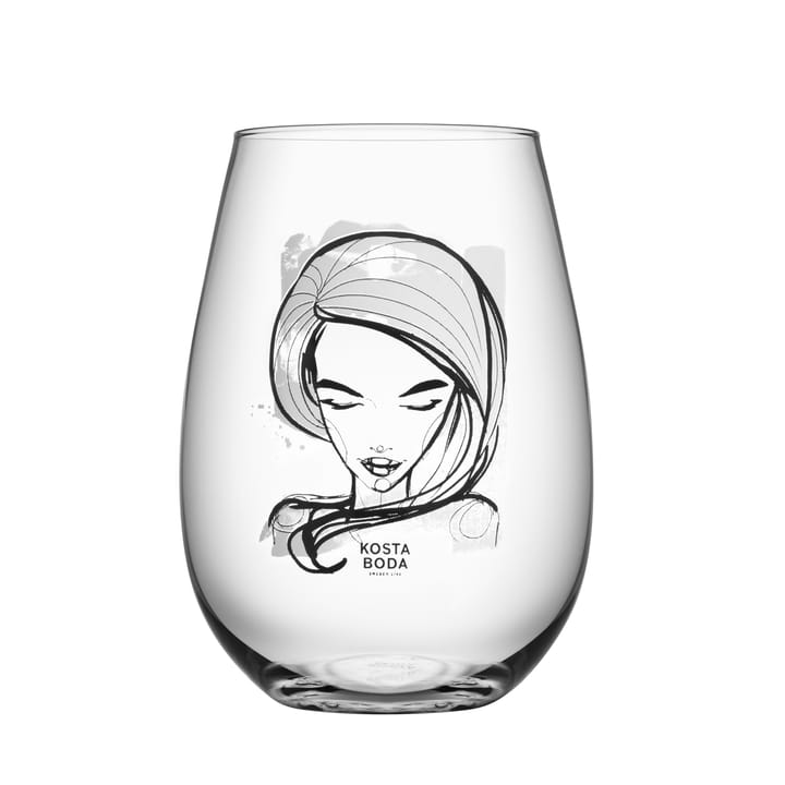 All about you tumblerglas 57 cl 2-pack, need you (vit) Kosta Boda