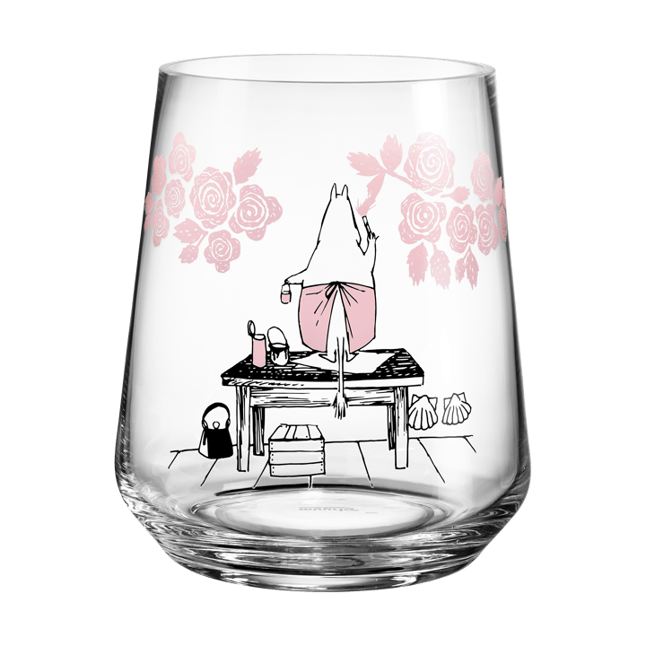 Moomin originals ljuslykta/vas 17,5 cm - Roses - Muurla