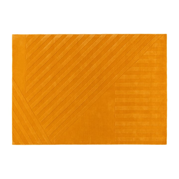 Levels ullmatta stripes gul, 170x240 cm NJRD