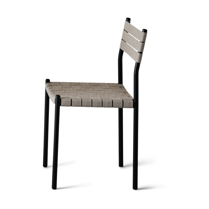 Nettan Chair black frame stol - Naturväv - OX Denmarq