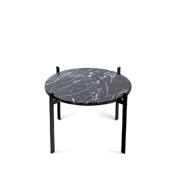 Single Deck brickbord, marmor svart, svart stativ OX Denmarq