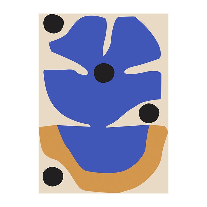 Flor Azul poster, 50x70 cm Paper Collective
