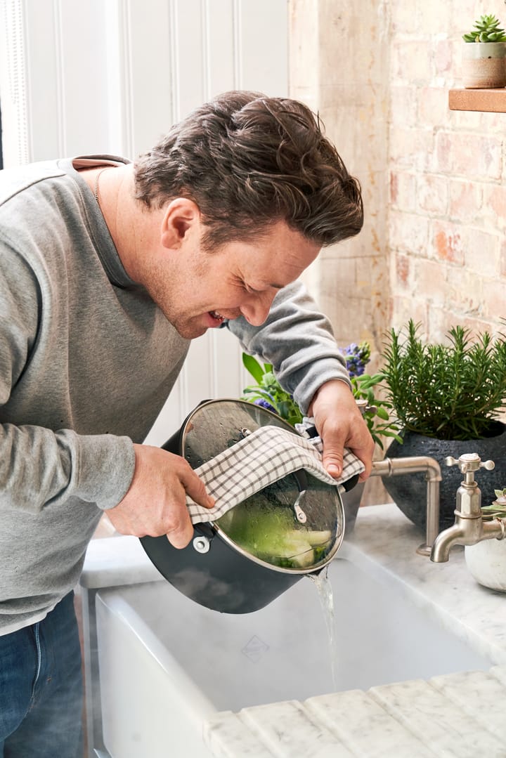 Jamie Oliver Quick & Easy gryta hard anodised, 5,2 L Tefal
