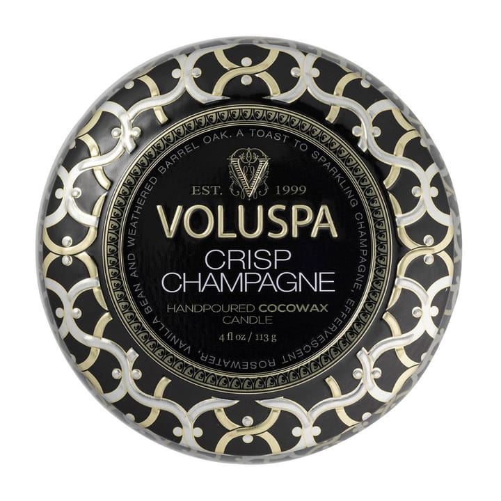 Maison Noir Mini Tin doftljus 25 timmar, Crisp Champagne Voluspa