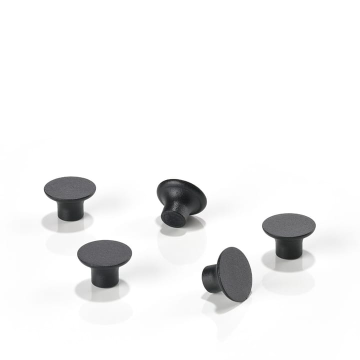 A-Magnet magnet, black, 5-pack Zone Denmark