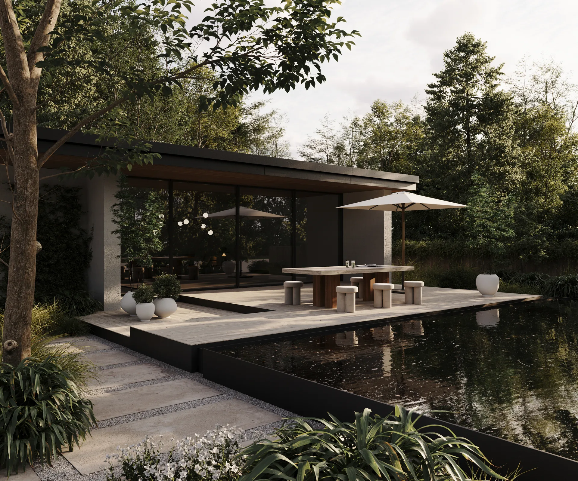 Big Foot pall, Warm Ash 101 Copenhagen