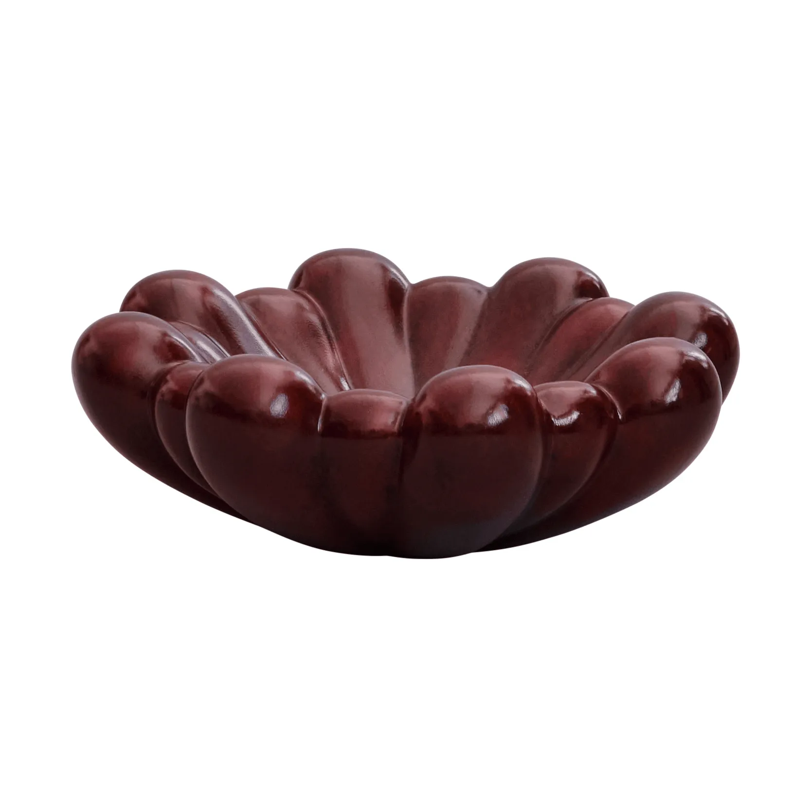 101 Copenhagen Bloom Tray skål medio Ø28,5 cm Maroon