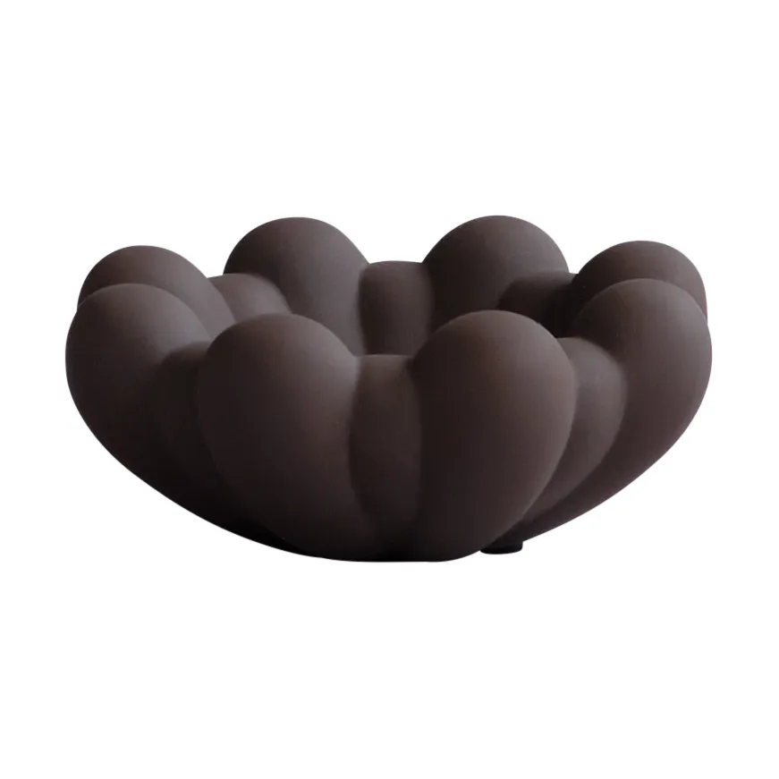 Bloom tray skål mini, Chocolate brown 101 Copenhagen