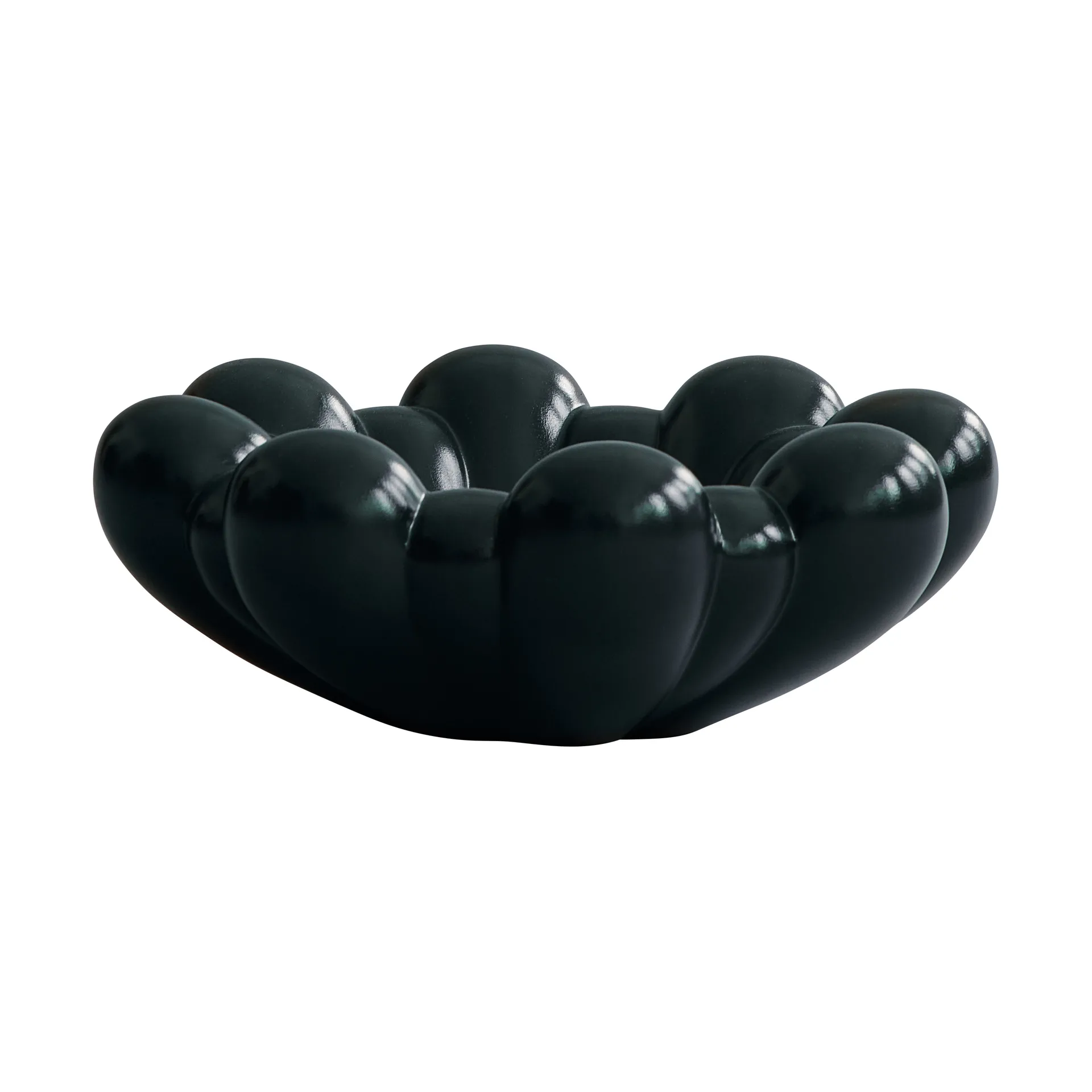 Bloom tray skål stor, Dark green 101 Copenhagen
