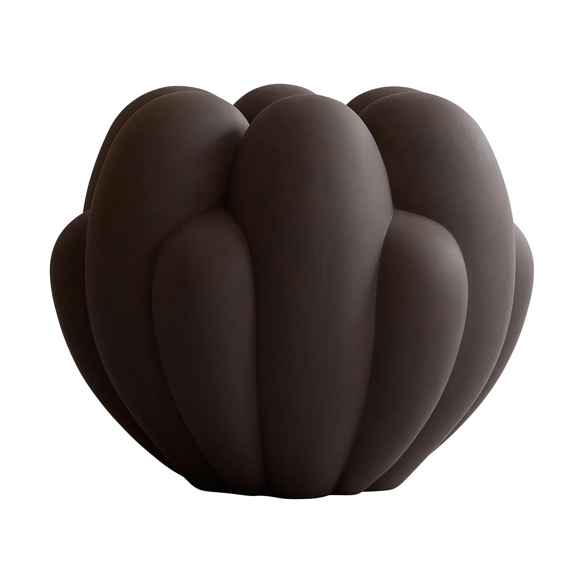 101 Copenhagen Bloom vas Big Chocolate brown