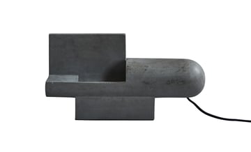Läs mer om 101 Copenhagen Brutalist bordslampa Grå