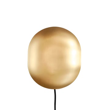 Läs mer om 101 Copenhagen Clam vägglampa 26 cm Mässing