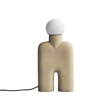 Läs mer om 101 Copenhagen Cobra bordslampa 35 cm Sand