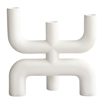 Läs mer om 101 Copenhagen Cobra ljusstake 25x25 cm Bone White