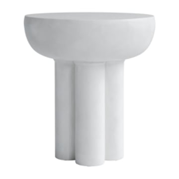 101 Copenhagen Crown sidobord tall Ø45 cm Bone white