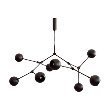 101 Copenhagen Drop Chandelier Globe takkrona Burned black