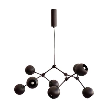 Läs mer om 101 Copenhagen Drop Chandelier Globe takkrona mini Burned black