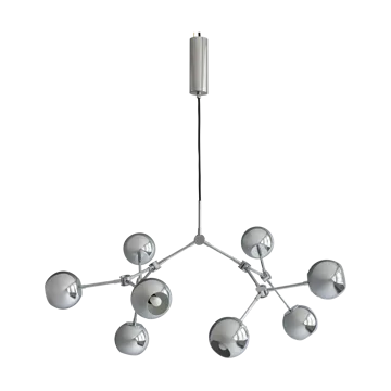 Drop Chandelier Globe takkrona mini - Chrome - 101 Copenhagen