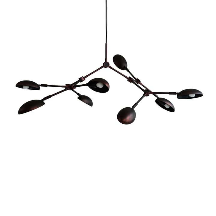 Drop Chandelier takkrona mini, Burned black 101 Copenhagen