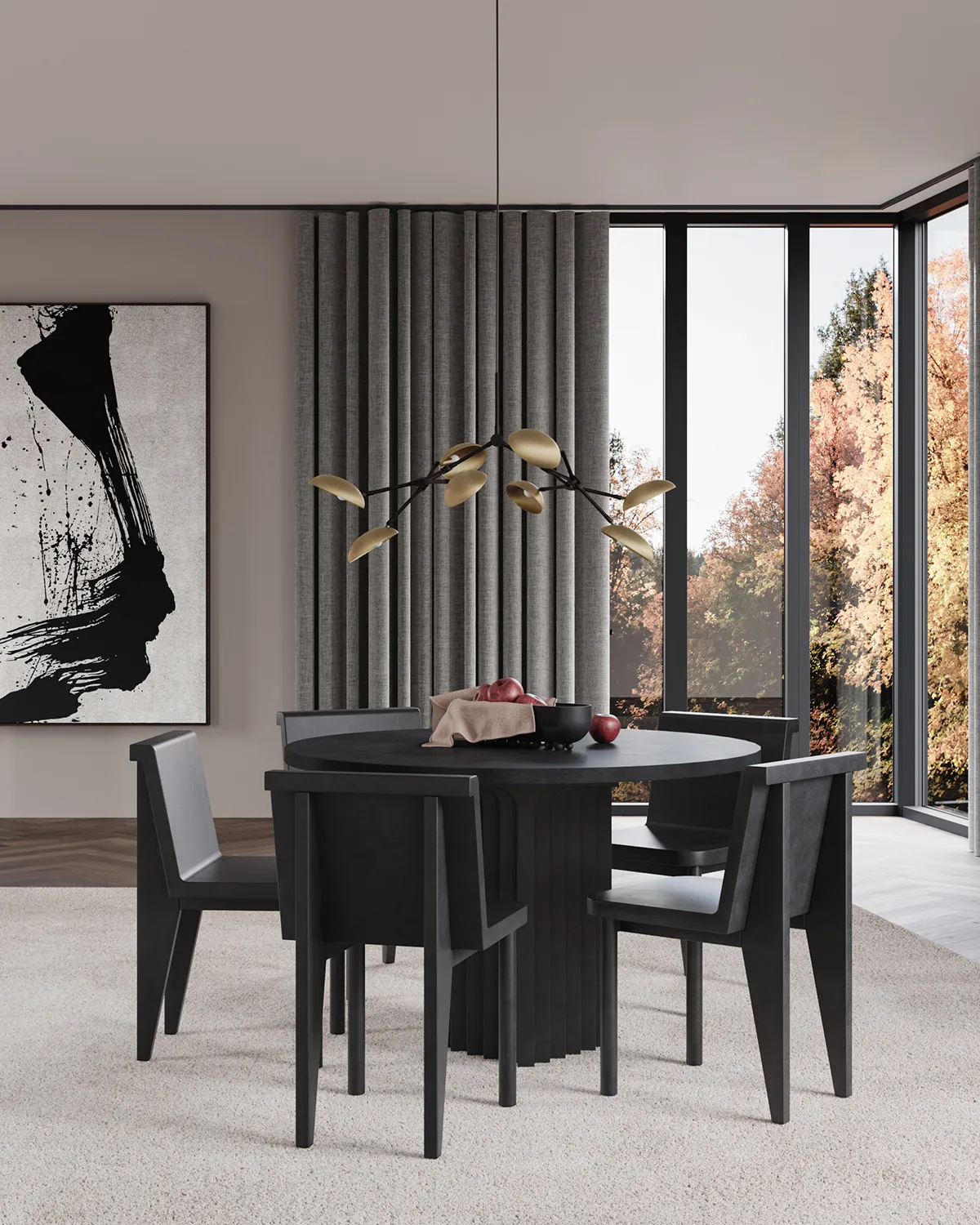 Drop Chandelier takkrona mini, Mässing 101 Copenhagen