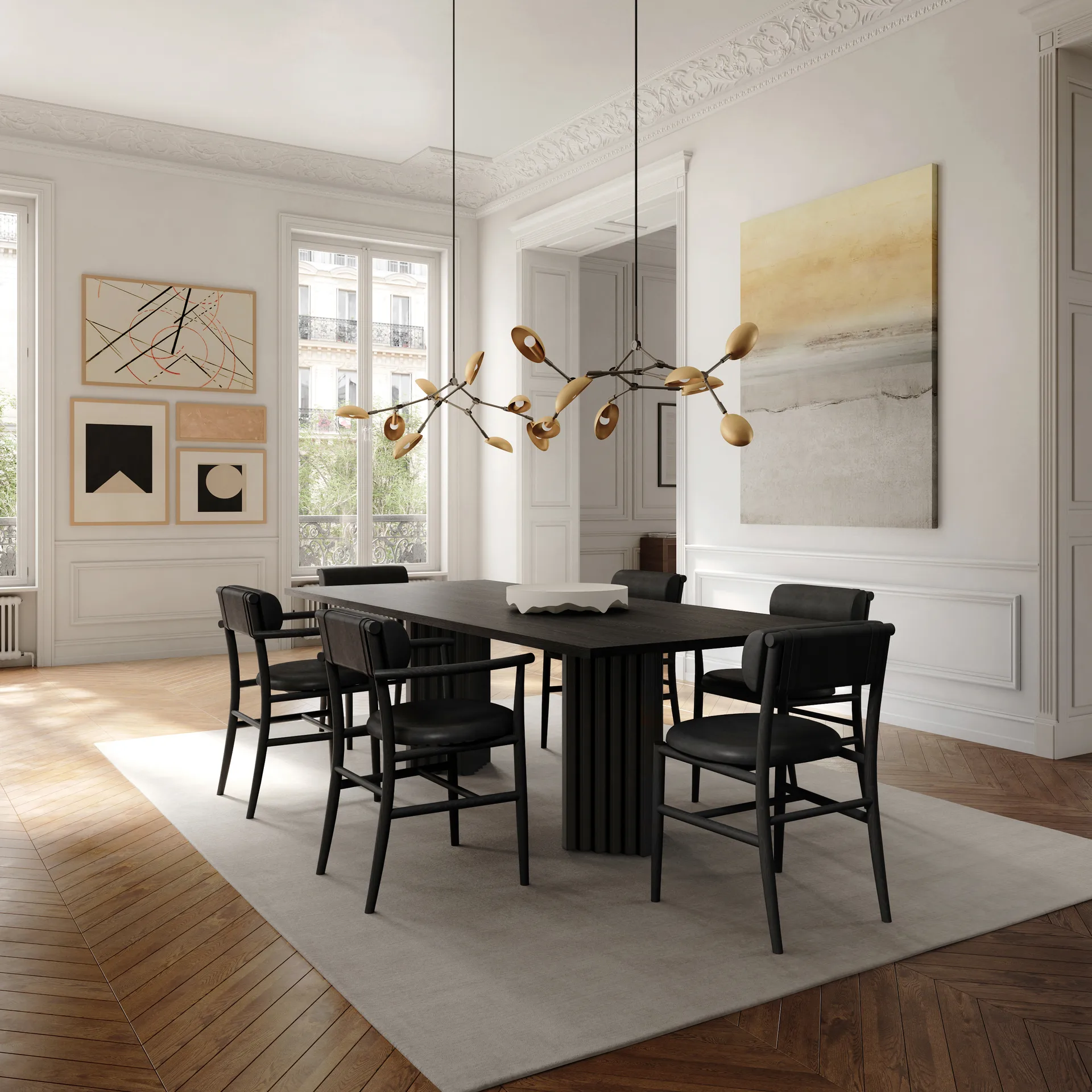 Drop Chandelier takkrona mini, Mässing 101 Copenhagen