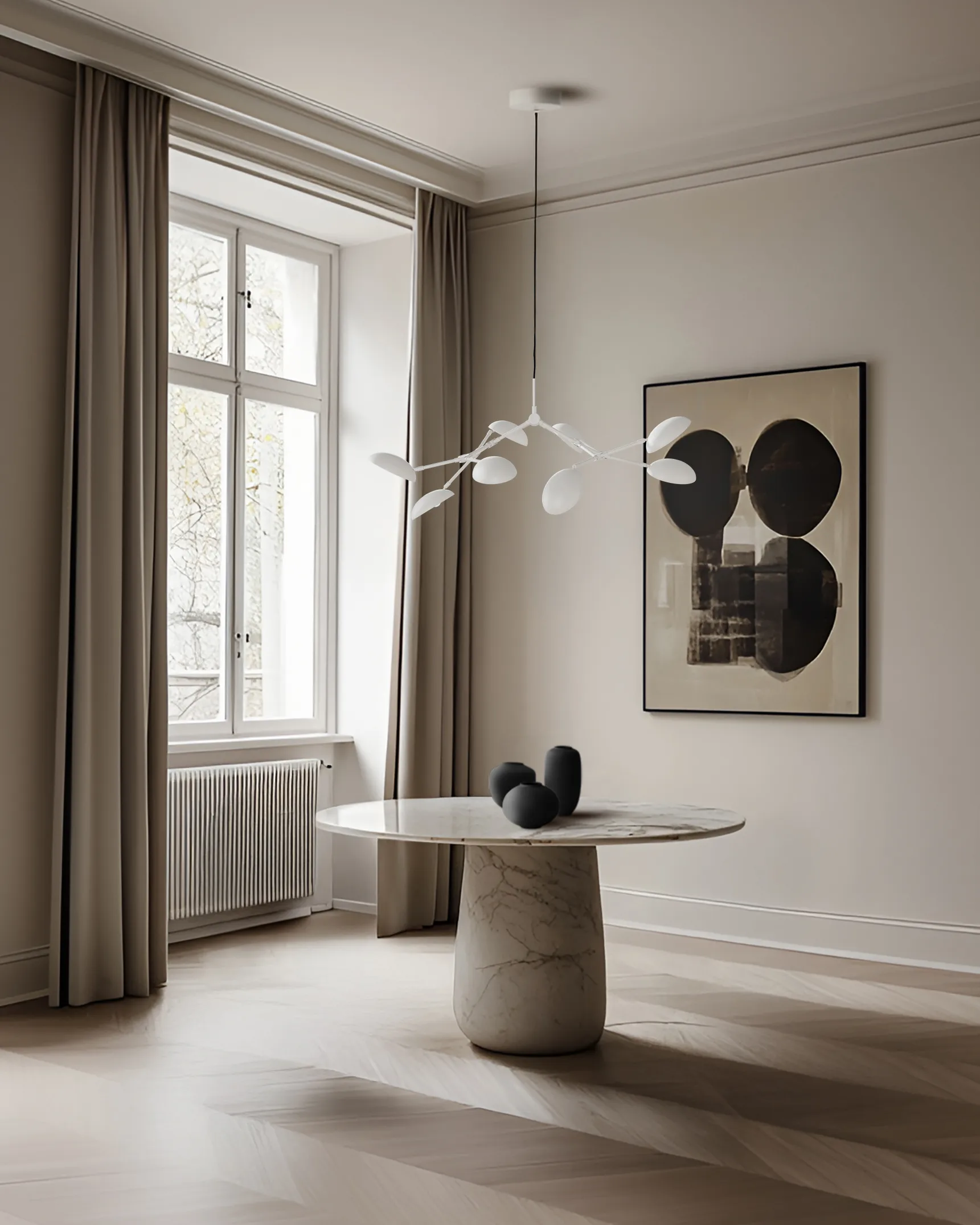 Drop Chandelier takkrona mini, Vit 101 Copenhagen