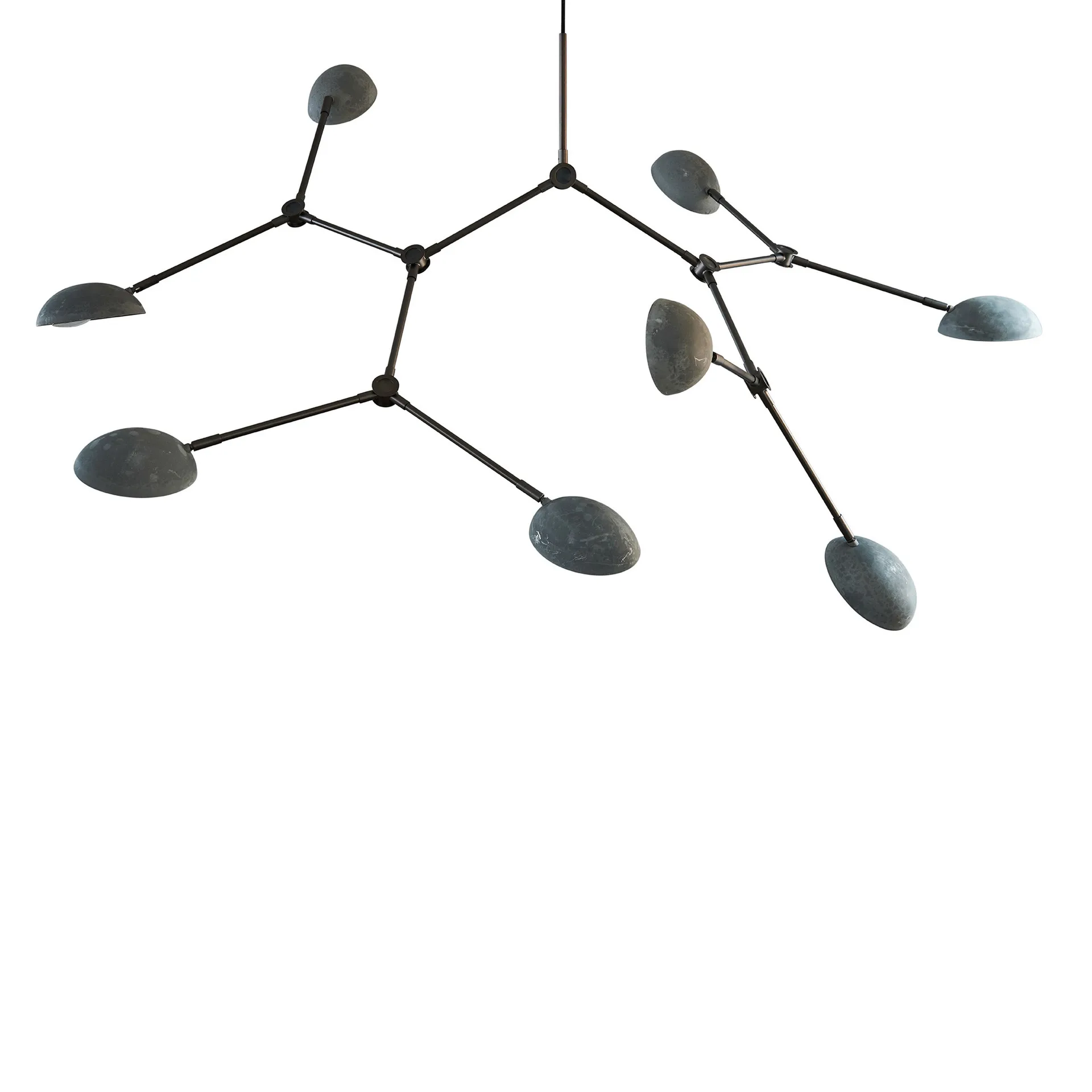 Drop Chandelier takkrona, Oxiderad 101 Copenhagen