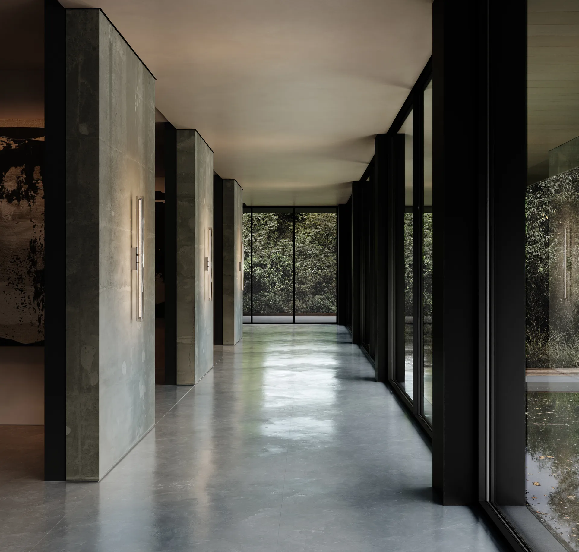 Frame vägglampa big, Chrome 101 Copenhagen