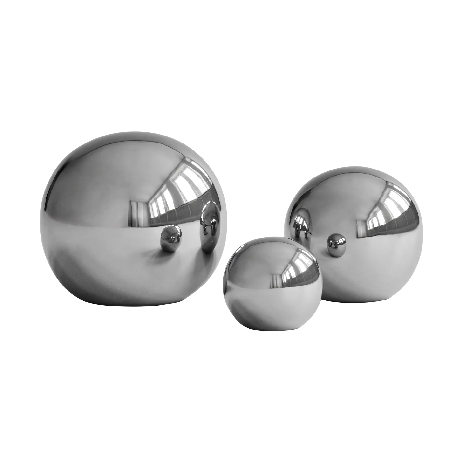 Gallery Balls dekoration 3 delar, Chrome 101 Copenhagen