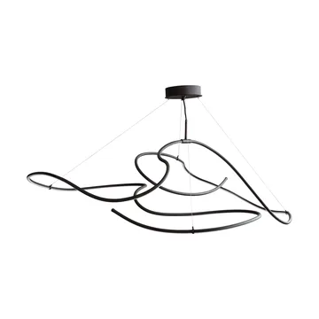 101 Copenhagen Ghost Chandelier big taklampa Burned black