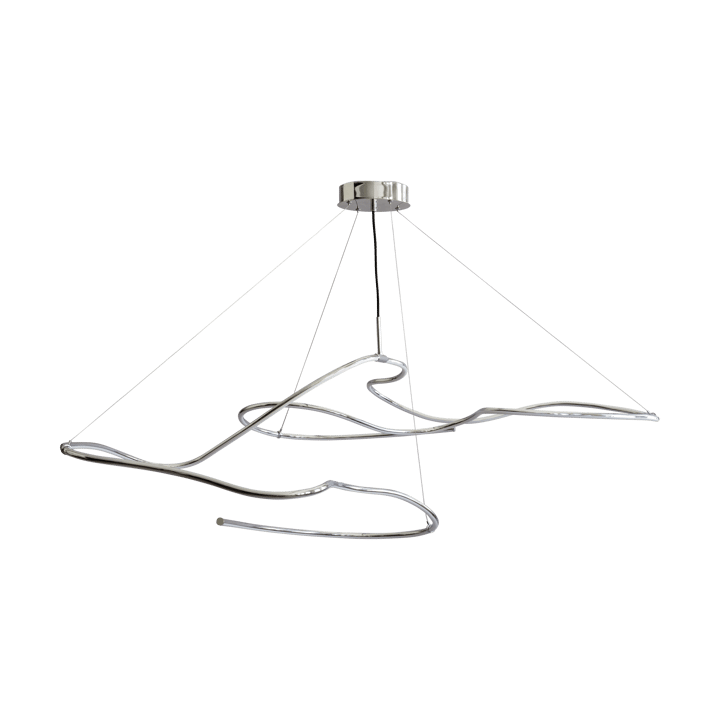 Ghost Chandelier big taklampa, Chrome 101 Copenhagen