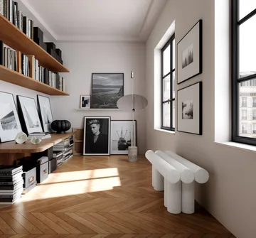 Hiro sittbänk - Off white - 101 Copenhagen