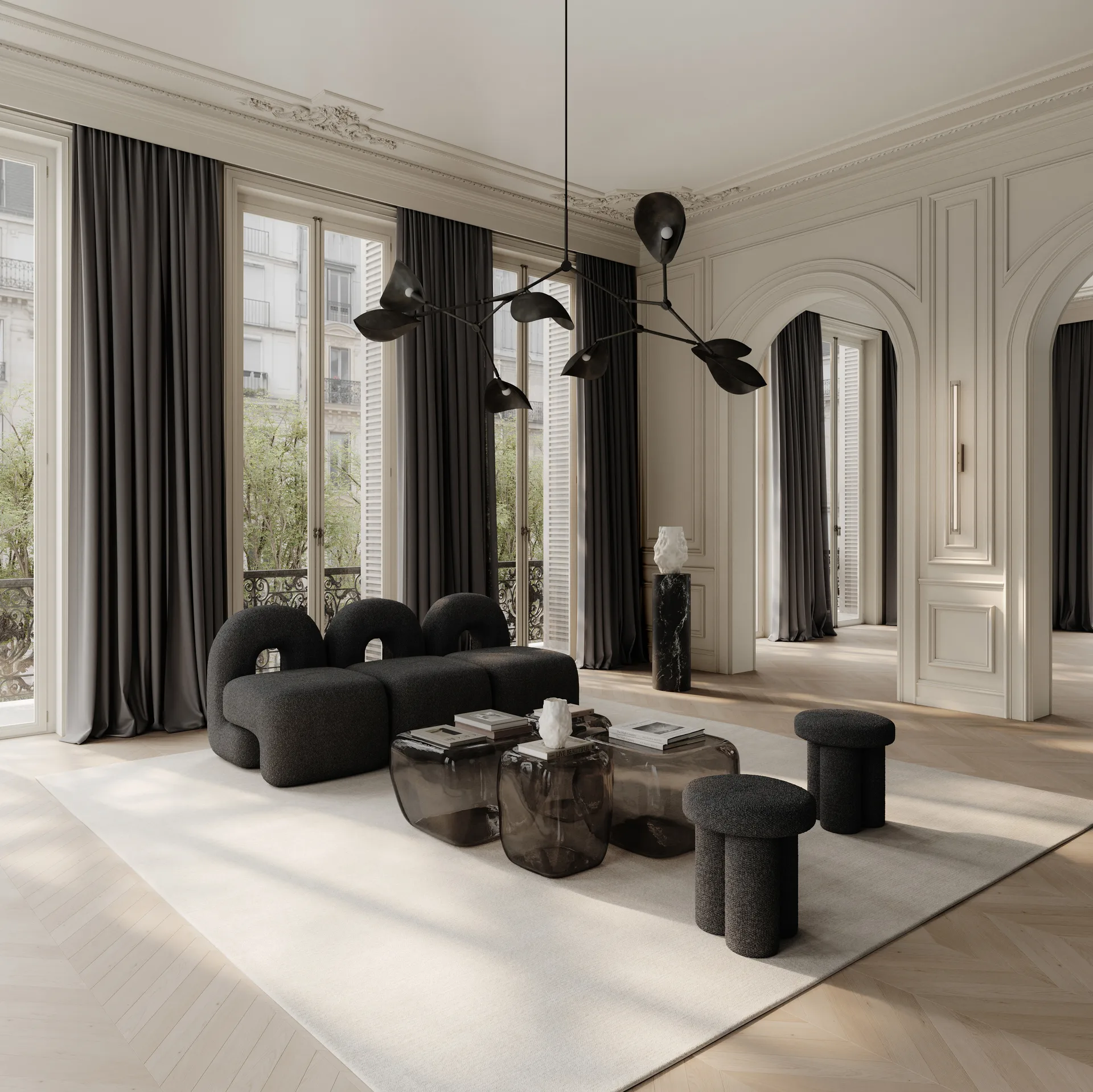 Katachi vas medio, High glaze birch 101 Copenhagen