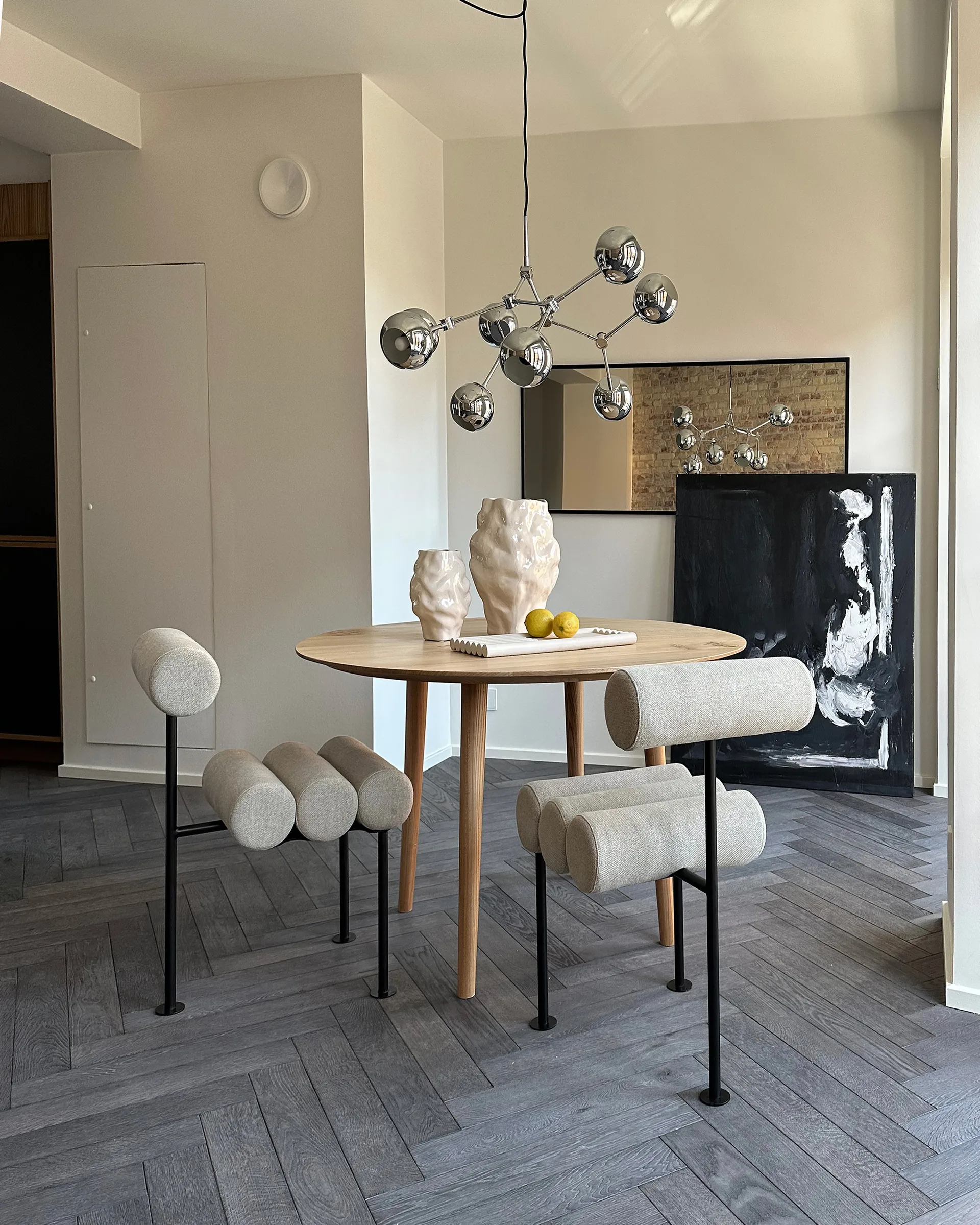 Katachi vas medio, High glaze birch 101 Copenhagen