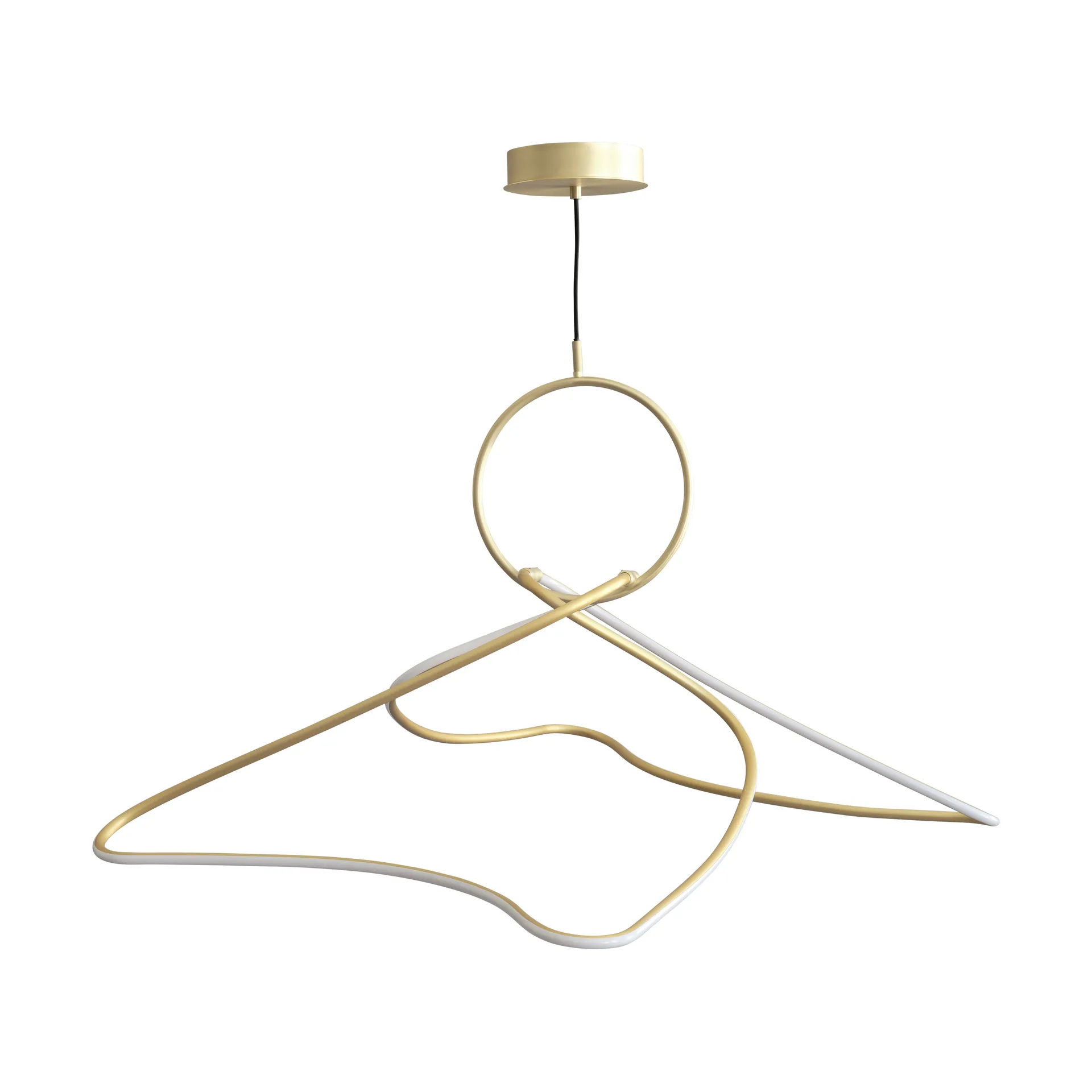 Kumo Chandelier Big takkrona, Brass 101 Copenhagen