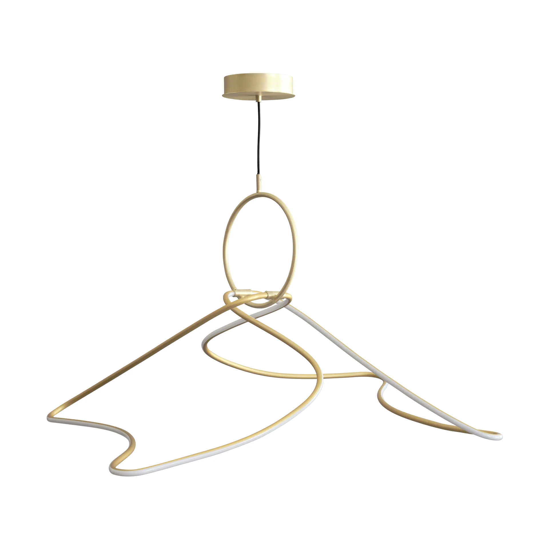 Kumo Chandelier Big takkrona, Brass 101 Copenhagen