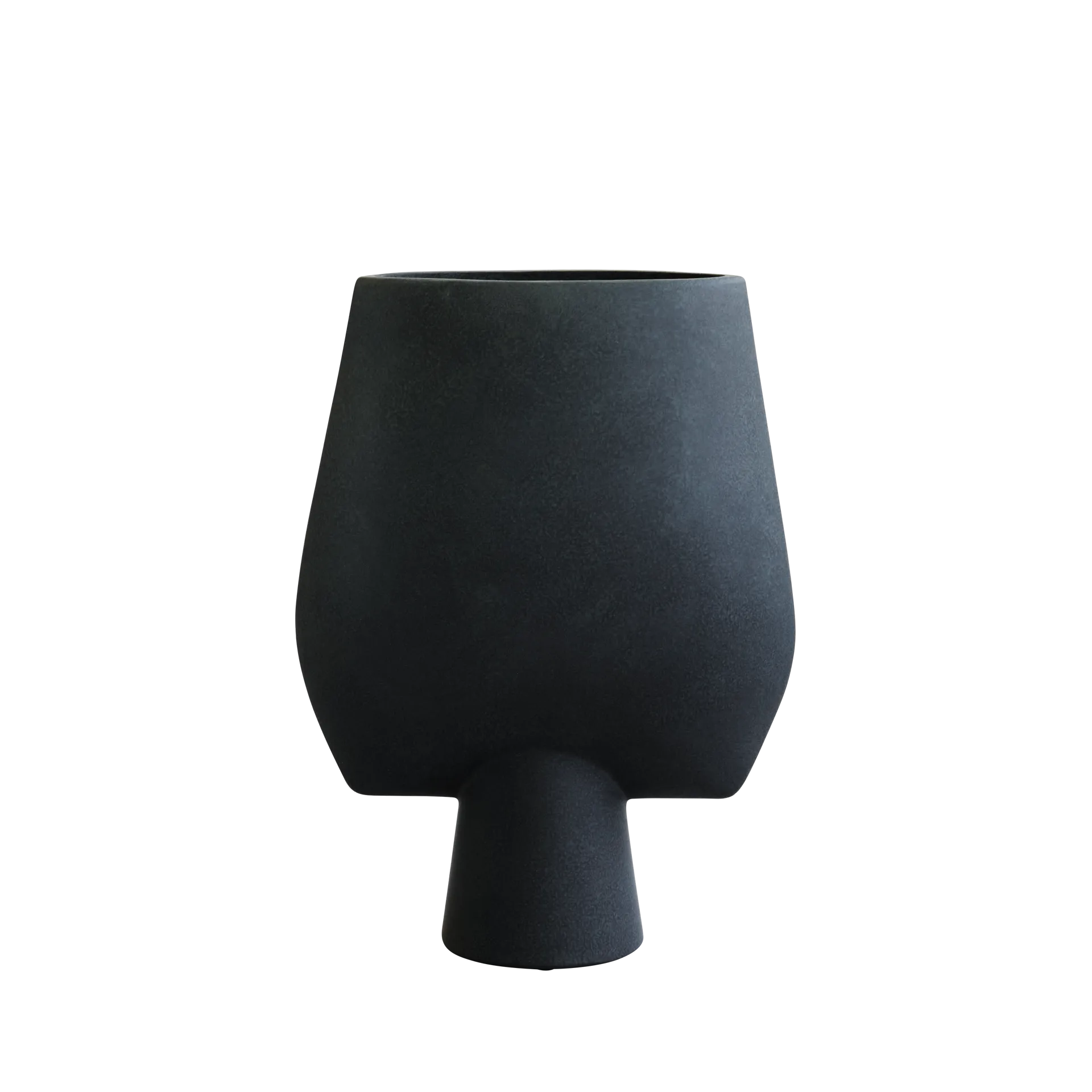 Sphere vas Square Big Ø33 cm, Black 101 Copenhagen